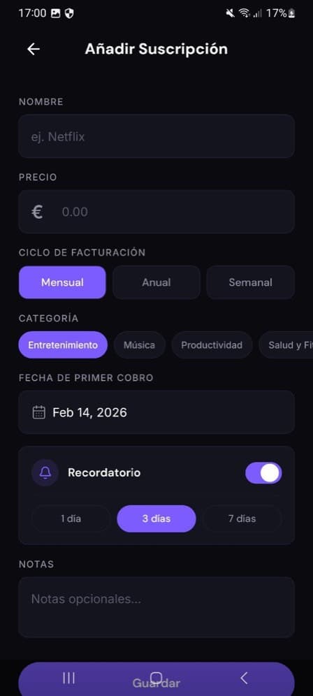 TrackSubs screenshot 6