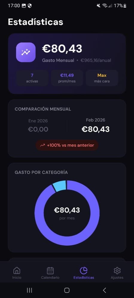 TrackSubs screenshot 8